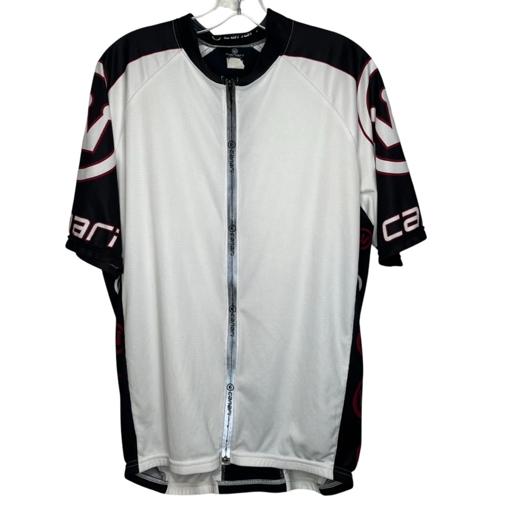 Canari Cycling Shirt Men’s Sz XXL Full Zint Short Sleeves
